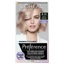 Wehkamp L'Oréal Paris Préférence Cool Blondes 8.12 - Licht As Beigeblond aanbieding
