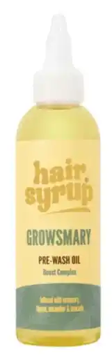 De Online Drogist Hair Syrup Growsmary Pre-Wash Oil aanbieding