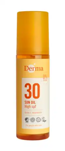 De Online Drogist Derma Sun Oil SPF30 aanbieding