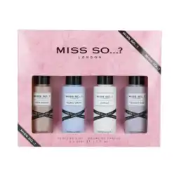 De Online Drogist Miss So Mini Parfum Set aanbieding