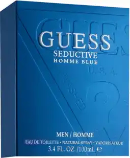De Online Drogist Guess Seductive Homme Blue Eau de Toilette aanbieding