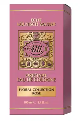 De Online Drogist 4711 Floral Rose Eau de Cologne Spray aanbieding