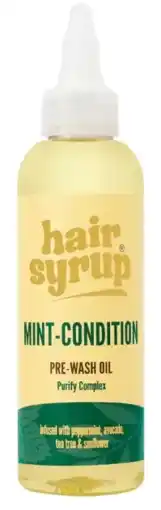 De Online Drogist Hair Syrup Mint Condition Pre-Wash Oil aanbieding