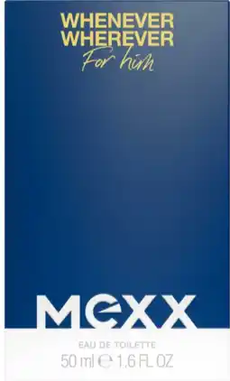 De Online Drogist Mexx Whenever Wherever For Him Eau de Toilette aanbieding