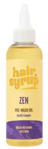 De Online Drogist Hair Syrup Zen Pre-Wash Oil aanbieding