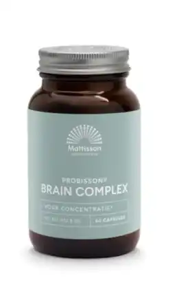 De Online Drogist Mattisson HealthStyle Probisson Brain Complex Capsules 60CP aanbieding