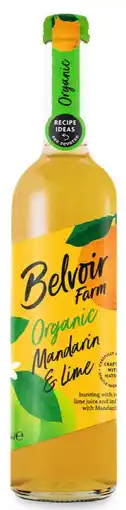 De Online Drogist Belvoir Fruit Farms Organic Mandarin & Lime Sirop 500ML aanbieding