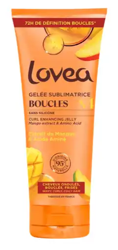 De Online Drogist Lovea Curl Enhancing Jelly Mango Extract & Amino Acid 200ML aanbieding