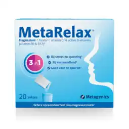 De Online Drogist Metagenics MetaRelax Zakjes 20ZK aanbieding