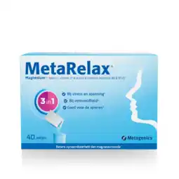 De Online Drogist Metagenics MetaRelax Zakjes 40ZK aanbieding