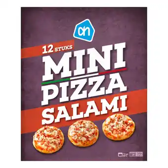 Albert Heijn AH Mini pizza salami aanbieding