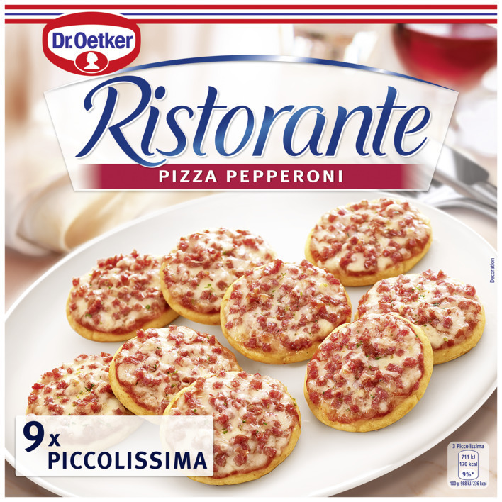 Dr. Oetker Ristorante piccolissima pepperoni aanbieding bij Albert Heijn