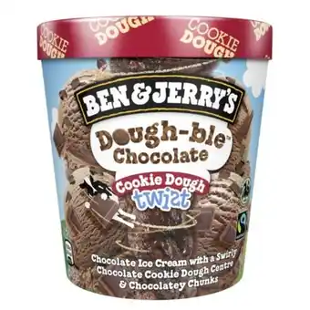 Albert Heijn Ben & Jerry's Twist dough-ble chocolate cookie dough aanbieding