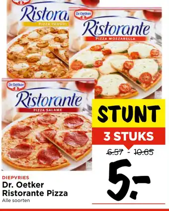 Vomar Voordeelmarkt Dr. Oetker Ristorante Pizza aanbieding