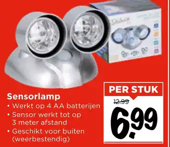 Vomar Voordeelmarkt Sensorlamp aanbieding