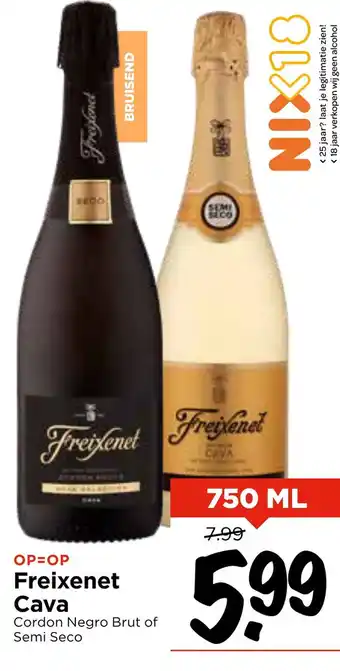 Vomar Voordeelmarkt Freixenet Cava aanbieding