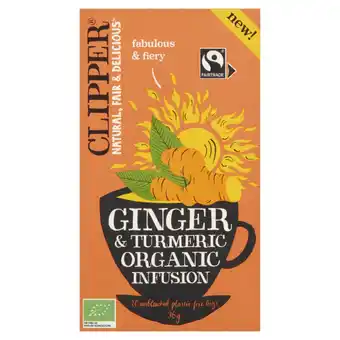 Albert Heijn Clipper Ginger turmeric aanbieding