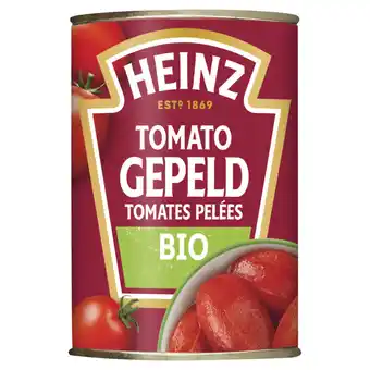 Albert Heijn Heinz Tomaten gepeld biologisch aanbieding
