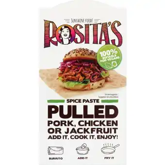 Albert Heijn Rosita's Pulled pork / chicken kruidenpasta aanbieding