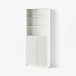 IKEA Witte billy boekenkast met verstelbare planken en gesloten kast aanbieding