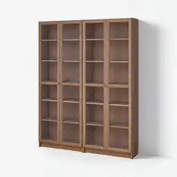 IKEA Billy / oxberg Boekenkast combinatie glazen deuren aanbieding