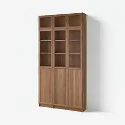 IKEA Billy / oxberg Boekenkast bovendeel/pan-/vitrdeur aanbieding