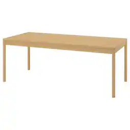 IKEA Tonstad Tafel, eikenfineer, 200x85 cm aanbieding