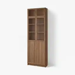 IKEA Billy / oxberg Boekenkast met glazen deuren aanbieding
