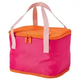 IKEA Tofsand Koeltas, roze/oranje, 26x19x19 cm aanbieding
