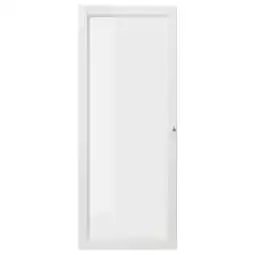 IKEA Een witte oxberg glazen kastdeur met modern design aanbieding