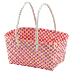 IKEA Tofsand Picknickmand, veelkleurig, 40x28x21 cm aanbieding
