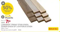 Praxis Laminaat trend titan eiken, zomer eiken of lichtgrijs eiken aanbieding