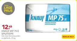 Praxis Knauf MP 75 E Spuitgips aanbieding