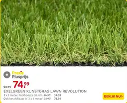 Praxis Exelgreen kunstgras lawn revolution aanbieding