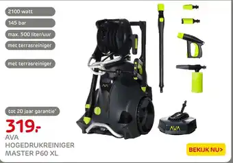 Praxis Ava Hogedrukreiniger Master P60 XL aanbieding