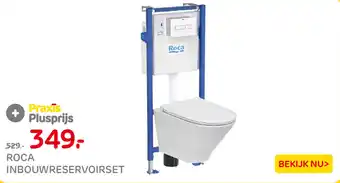 Praxis Roca Inbouwreservoirset aanbieding