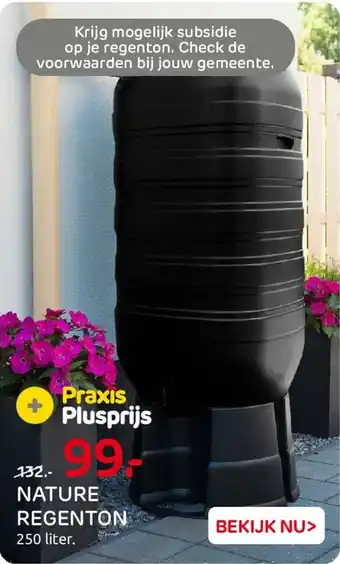 Praxis Nature Regenton aanbieding