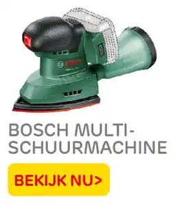 Praxis Bosch Multi Schuurmachine aanbieding