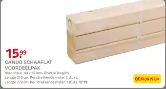 Praxis Cando Schaaflat Voordeelpak aanbieding