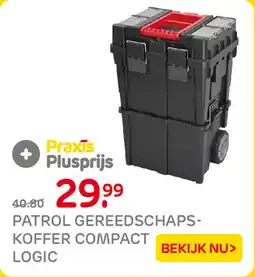 Praxis Patrol Gereedschapskoffer Compact Logic aanbieding