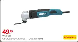 Praxis Wesco Oscillerende Multitool WS5508 aanbieding