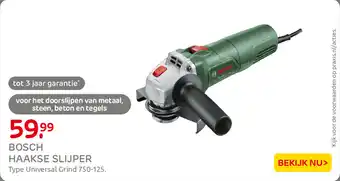 Praxis Bosch Haakse Slijper aanbieding