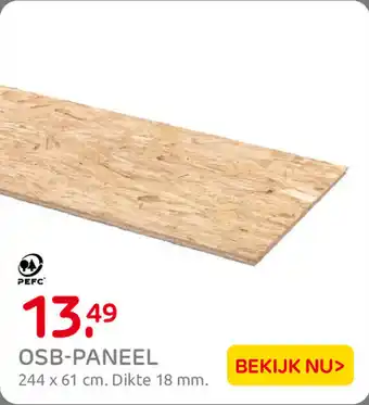 Praxis OSB-Paneel aanbieding