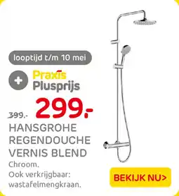 Praxis Handsgrohe Regendouche Venis Beam aanbieding