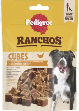 Intratuin Pedigree hondensnoepjes Ranchos kip 70 g aanbieding