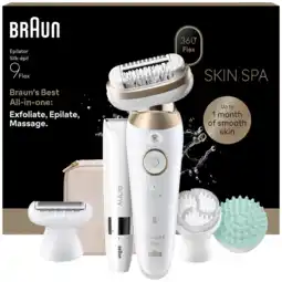 MediaMarkt Braun Ses9-481 3d Epilator Wit aanbieding