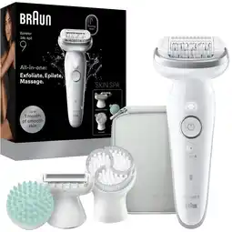 MediaMarkt Braun Ses9-080 Epilator Wit aanbieding
