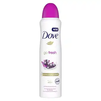 Albert Heijn Dove Go fresh acaiberry waterlily spray aanbieding