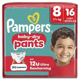 Etos Pampers Baby Dry Pants Luierbroekjes Maat 8 17+ KG 16 stuks aanbieding