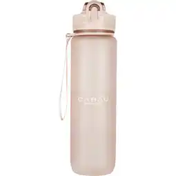 Etos Cabau Bloom Waterfles Drinkfles beige - 1 Liter aanbieding